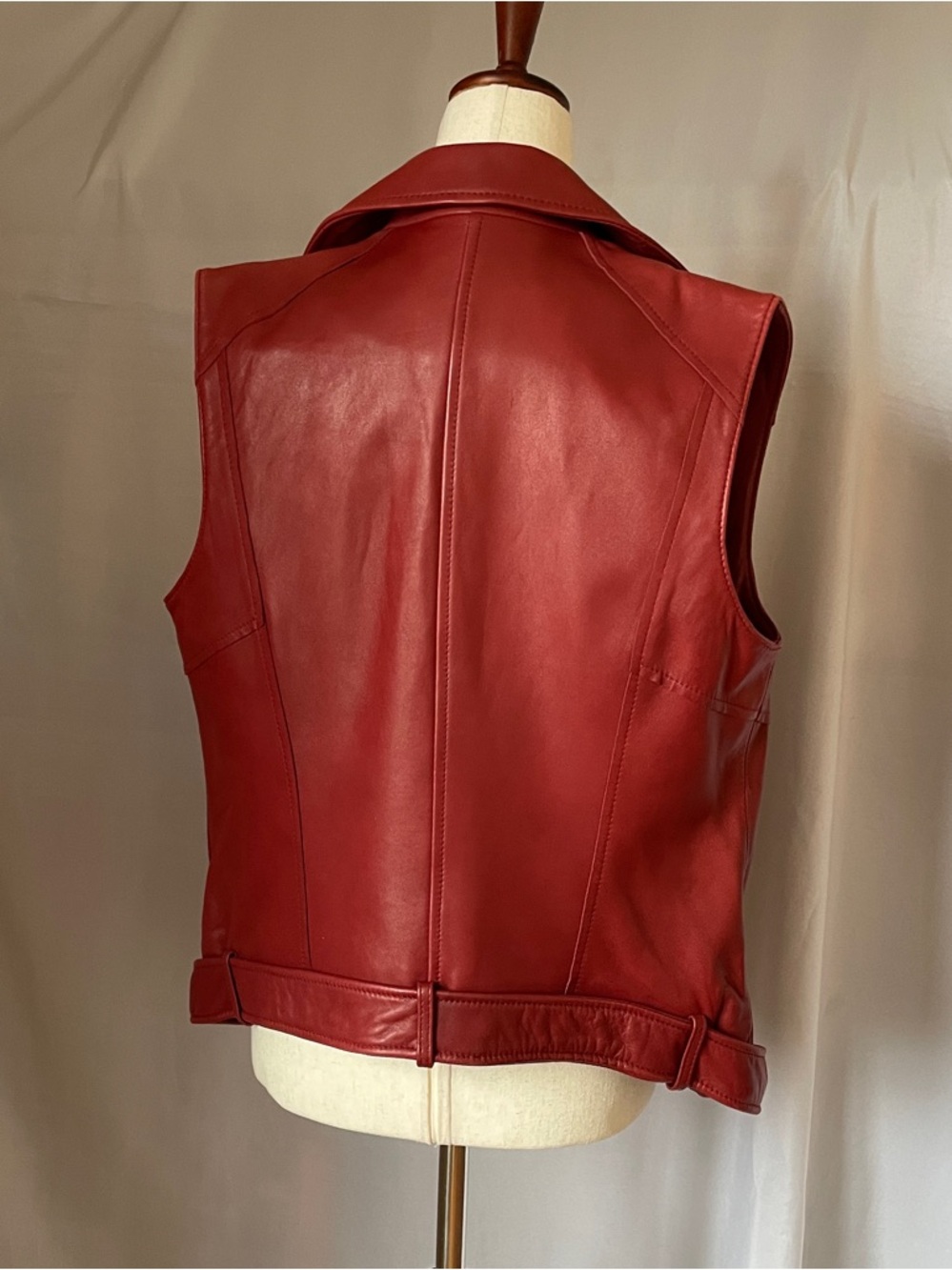 Caché leather vest, size M - Picture 2 of 7